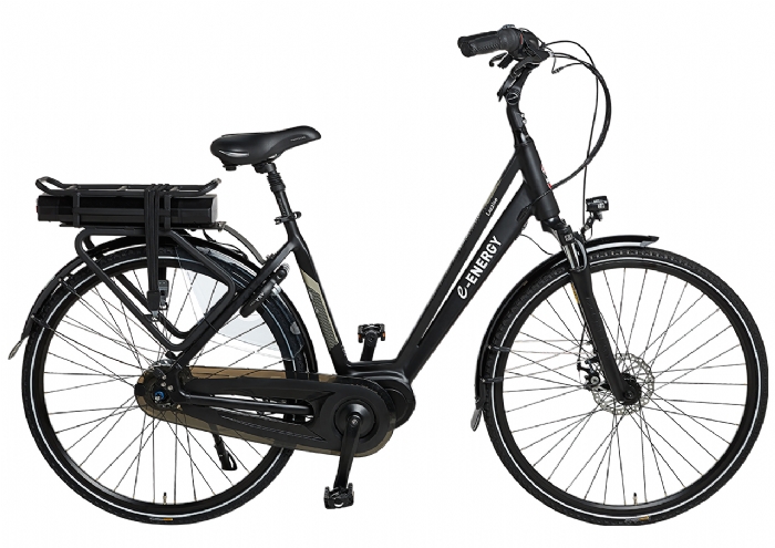 E-Energy Lazzise Dames Black Mat