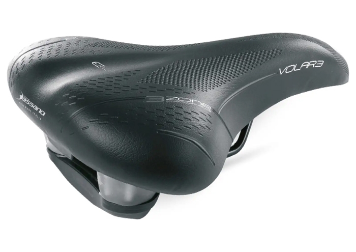 Selle Bassano Volare 3zone ELM zwart