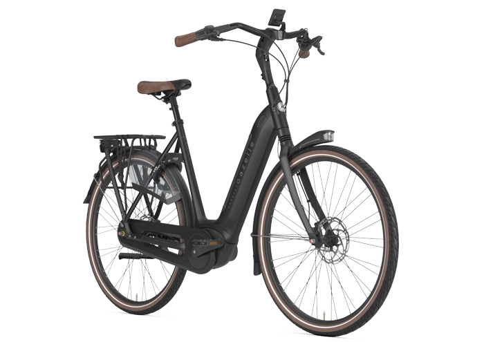 Gazelle Grenoble C8 HMB Dames Black mat