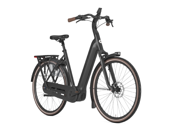 Gazelle Grenoble C5 HMB Dames Black mat