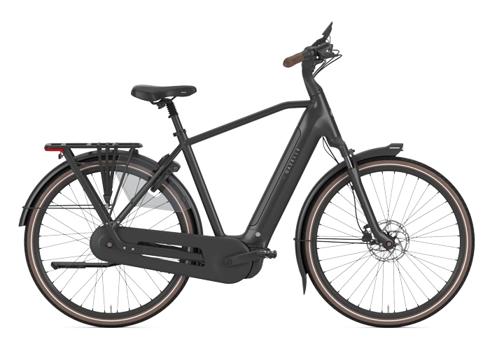 Gazelle Grenoble C5 HMB Heren Black Mat