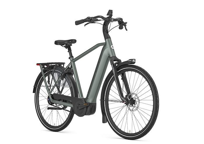 Gazelle Grenoble C5+ HMB First Edition Heren Twilight Green Mat
