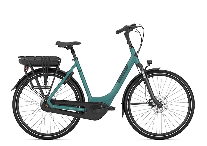 Gazelle Paris C7+ HMB Dames Thyme green Mat