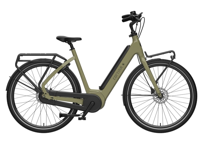 Cortina E-Common Family Integrated Dames Moss Green Glos